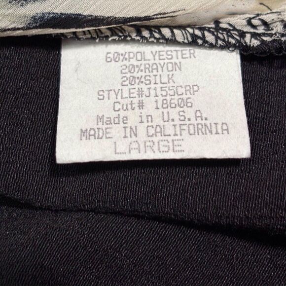 Spencer Alexis Asian Jacket Womens PL Birds Lace Sleeves Artsy Vintage Top - Picture 7 of 7